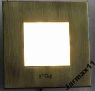 Oświetlenie Schodowe Led 230v 2w Do Puszki Fi 60mm
