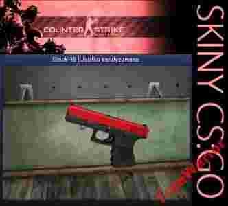 free Glock-18 Candy Apple cs go skin for iphone instal