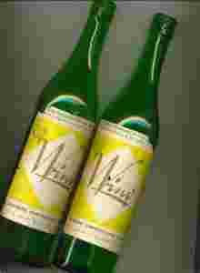 Wino Patykiem Pisane Oryginalne Butelki