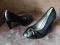 ELEGANCKIE CZÓŁENKA LAKIER + ZAMSZ 38 NOWE ELEGANCKIE CZÓŁENKA LAKIER + ZAMSZ 38 NOWE