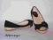 HIT!!! Czarne *espadryle* - balerinki - X26 r.37