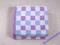 ręcznik frotte 70x140 szachy 03 NIEBIESKI-FIOLET