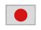 JAPAN FLAGE naszywka w 100% wyszywana 8X5,5cm