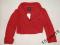 Gap sweterek bolerko czerwony nowy 110 116
