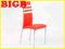 Krzesło met K54 red do salonu kuchni BIGBDom