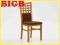 Krzesło drewniane GERARD 3 olcha BIGBDom