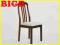 Krzesło drewniane K38 eleganckie BIGBDom