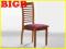 Krzesło drewniane K64 cherry ant. BIGBDom