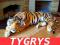 Tygrys leżący piekny PLUSZAK na prezent dł ca140cm
