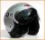 KASK OTWARTY SKUTEROWY 201 SREBRNY L 59-60 CM