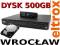 REJESTRATOR BCS 8 KAMER DYSK500GB MONITORING 2405D