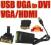 Multi-Display-Adapter USB-VGA/USB-DVI/USB-HDMI