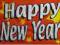 Flaga Happy New Year 90 x150 cm Flagi Happy New