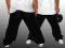 NOWE spodnie BASIC BLACK EU hip-hop skate 44 113cm