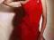 Figl Sukienka JEDNO RAMIĘ 36 czerwony