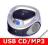Srebrno-Czarny -BOOMBOX-CD/MP3/WMA/USB Gwar 24M