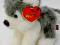 Pies Husky Piesek MALUCH - 25cm ROXI