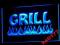 Reklama Neon GRILL ROZNO szyld led prezenter