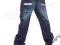 Spodnie jeansowe MASS dnm jeansy FADE blue L 34