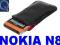 2w1 PC CASE + SKÓRA BLACK RED NOKIA N8 + 2 x Folia