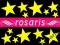 rosaris - HOLOGRAMY GWIAZDKI extra kolory NOWOŚĆ