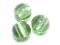 Szkło weneckie kula jasno-zielona12mm2szt( W-126)