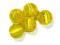 Szkło weneckie kula kolor:jasno żółty 10mm 2szt.