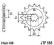 IR ZEBATKA przednia 14 YAMAHA TZR80 TZR 80 92-95