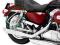 Harley Chrome Saddlebag Supports XL