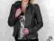 IMPERIAL skórzana grafitowa marynarka kurtka NEW