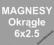 MAGNES NEODYMOWY MAGNESY NEODYMOWE 6x2.5 6/2.5 100