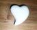 Domowe Detale - Ceramiczne serce 9x7 cm