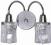 Lampa Luiza II kinkiet typ 472D ALDEX