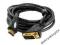 Kabel HDMI-DVI FULL HD 2m GOLD 1080p TANIO