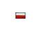Polska Naszywka - Flaga Polski ( 1,5 x 2,5 cm) CR