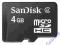 Micro SDHC SANDISK 4GB POZNAŃ /NOKIA,SAMSUNG,LGitd