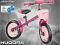 Rowerek biegowy Hudora Ratz Fratz 2.0 różowy !