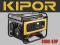 KIPOR agregat prądotwórczy KGE6500X3 400V 6,2kVA