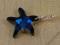 SWAROVSKI ZAWIESZKA CHARMS STARFISH BERMUDA BLUE