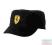 F1BUTIK -czapka Ferrari MILITARY STYLE CAP - BLACK