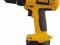 DeWALT WIERTARKO-WKRĘTARKA DC740 + 3 AKUM +KUFER