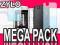 MEGA Pack Folia = Sony Ericsson ZYLO Przód i Tył
