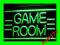 Reklama Neon GAME ROOM prezenter szyld led