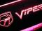 Reklama Neon DODGE VIPER prezenter szyld led BAR