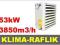 Nagrzewnica wodna o mocy 53kW - 3550m3/h + GRATISY