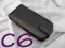 ETUI EXCLUSIVE BLACK NOKIA C6 + FOLIA