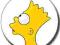 Przypinka SIMPSONOWIE 13 - Bart Simpson + GRATIS