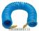 Wąż spiralny poliuretanowy 1/4" - 5m
