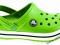 CROCS CROCBAND KID 27-28 ZIELONE ORYGINAŁ MINIBUTY