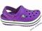 CROCS KLAPKI CROCBAND KIDS 4/5 FIOLETOWE MINIBUTY